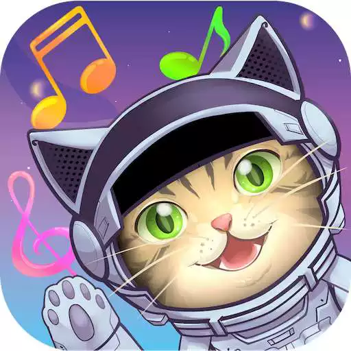 Play Astrocat Singers [Singing cat rhythm game and app] APK